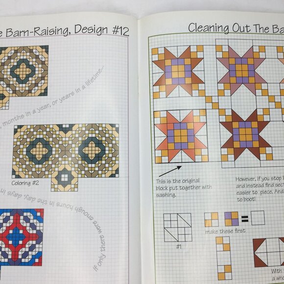 Vintage 1996 Kansas Connections #4 Mary Ellen Hopkins Quilt Design Patterns Book - Picture 8 of 9